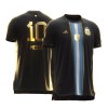 Original Fußballtrikot Argentinien MESSI 10 Golden Bisht Edition Für Herren